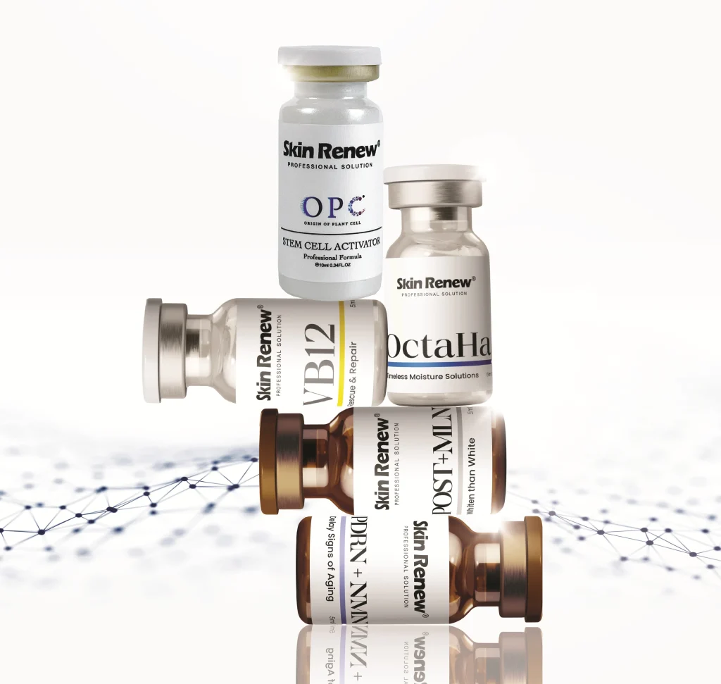 Luveen use Skin Renew who have authorised Patented Formulation.